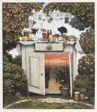 Szafka przydrożna by Jacek Yerka, 1998, giclee, sold Jun 2006