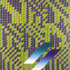 Jerzy Grabowski, STRUKTURY OBIEKTYWNE III, 1972/73, olej, płótno