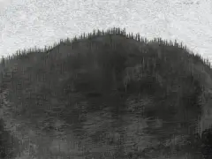 WZGÓRZE by Tomasz Tatarczyk, 2001, olej, technika mieszana, karton, sold Jun 2006