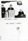 Marcin Maciejowski, NIE RZĄDZĘ I KONIEC, 2005, ołówek, papier