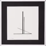 Henryk Stażewski, Kompozycja abstrakcyjna, 1984, serigrafia, papier