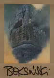 Beksiński (plakat autorski z reprodukcją obrazu) by Zdzisław Beksiński, offset barwny, papier, sold May 2006