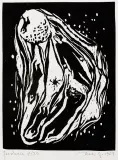 Z cyklu „Judaica” by Jerzy Duda-Gracz, 1964, drzeworyt, papier, sold Apr 2006