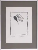 Stanisław Fijałkowski, Anioł II, serigrafia, papier