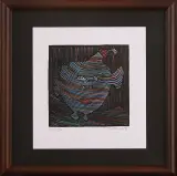 Jan Dobkowski, Bez tytułu, 1984, serigrafia barwna, papier
