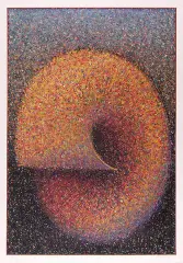 Marek Chomczyk, Organizm, 2005, pastel olejny, karton