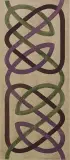 Adam Podhorecki, Kompozycja (Ornament), 1950, akwarela, papier