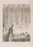 Maria Bronikowska, Wspomnienia, lata 50., litografia, papier