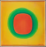 Solari „K” by Aleksandra Jachtoma, 1973, olej, płótno, sold Apr 2006