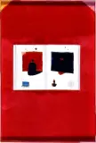Jan Sawka, Book # 9, 1991, collage, płótno