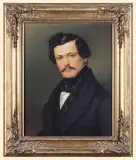 Tadeusz Łukaszewicz, PORTRET MŁODEGO MĘŻCZYZNY, 1841, olej, płótno