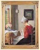 Gottfried A.M. Bachem, POPOŁUDNIE, olej, płótno