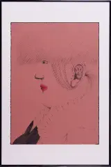 Pulcheria by Barbara Gawdzik-Brzozowska, 1984, tusze barwne, pióro, papier, sold Feb 2006