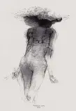 Bez tytułu by Zdzisław Beksiński, 2002, grafika komputerowa, sold Jan 2006