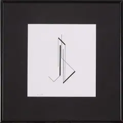 Henryk Stażewski, Kompozycja, 1984, serigrafia, papier