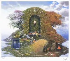 Jacek Yerka, Trzy pory roku, 2001, giclee