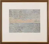 Jan Dobkowski, Z cyklu Ocean, 1992, akwarela, papier