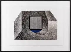 Waldemar Dobrowolski, Do II, 1999, linoryt barwny