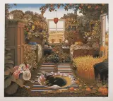 Letnia Sypialnia by Jacek Yerka, 2003, giclee, sold Dec 2005