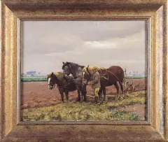 Jan Voerman, ORKA, po 1910, olej, płótno