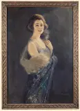 Tadeusz Styka, PORTRET DAMY W ETOLI