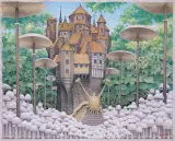 ALEJA SÓW by Jacek Yerka, 2005, pastel, papier, sold Dec 2005