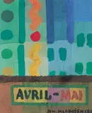 Kwiecień – maj (Avril – mai) by Jan Mlodozeniec, gwasz, papier, offered Nov 2005