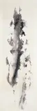 Studium dotykowe by Roman Opałka, 1958, tusz, odcisk, papier kremowy, sold Nov 2005