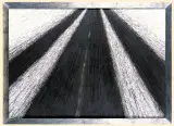 Tomasz Tatarczyk, AUTOSTRADA, 2001, olej, karton na desce