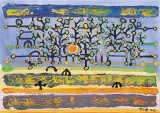 Z CYKLU WIELKIE KURASZEWO by Andrzej Fogtt, 2005, olej, płótno, sold Nov 2005