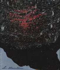 KOMPOZYCJA by Lech Kunka, 1960 - 1965, olej, technika mieszana, płyta pilśniowa, offered Nov 2005