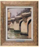 Aleksander Gierymski, WIDOK PONT NEUF W PARYŻU