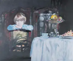 Zbysław Maciejewski, OLA, 1991, olej, płótno