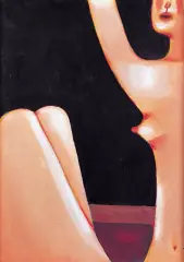 Jerzy Nowosielski, AKT, 1975, olej, płótno