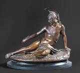 Ernst Herter, ACHILLES, 1879, brąz patynowany