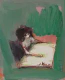 Alicja Wahl, Przy stole