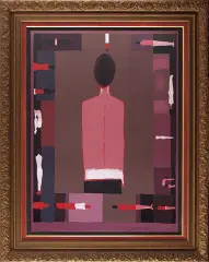 Jerzy Nowosielski, Bez tytułu, 1997, serigrafia barwna, papier