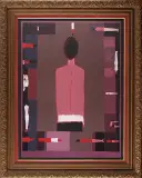 Bez tytułu by Jerzy Nowosielski, 1997, serigrafia barwna, papier, sold Sep 2005