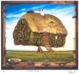 Pełna miska by Jacek Yerka, 2004, giclee, sold Sep 2005