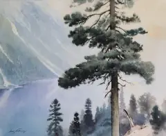 Maciej Nehring, LIMBA NAD MORSKIM OKIEM, akwarela, papier