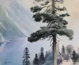 Maciej Nehring, LIMBA NAD MORSKIM OKIEM, akwarela, papier