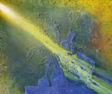 Józef Krzysztof Oraczewski, KOMPOZYCJA, 2000, olej, technika mieszana, płótno