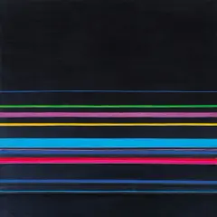 KOMPOZYCJA NR 3 by Henryk Stażewski, 1974, akryl, płyta pilśniowa, sold Jun 2005