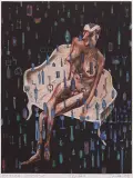 Jacek Sroka, Dwieście sposobów, 1994-1995, akwaforta, akwatinta barwna, papier