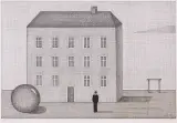 Szare popołudnie by Joanna Wiszniewska-Domańska, 1992-1998, akwaforta, papier, sold Jun 2005