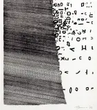 Bez tytułu by Jan Tarasin, 1977, serigrafia, papier, sold Jun 2005
