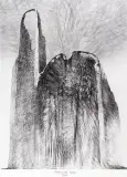 Bez tytułu by Zdzisław Beksiński, 2002, grafika komputerowa, sold Jun 2005