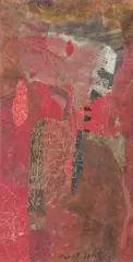 Maria Sperling, Kompozycja abstrakcyjna, lata 60., collage, papier