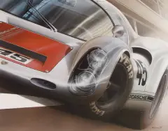 Andrzej Jakub Kapica, Porsche, 2005, olej, płótno