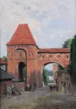 Wilhelm Sprenger, GDANISKO W TORUNIU, 1897, olej, płótno